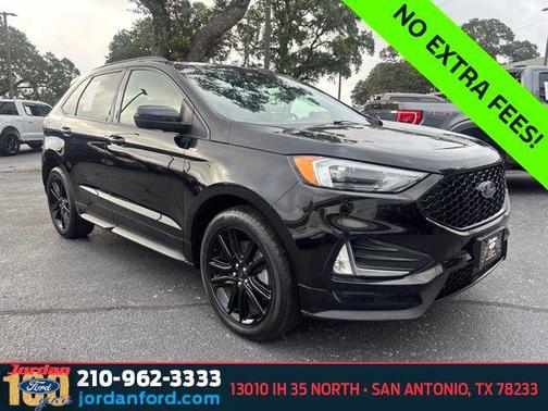 AGATE BLACK METALLIC 2023 Ford Edge ST Line