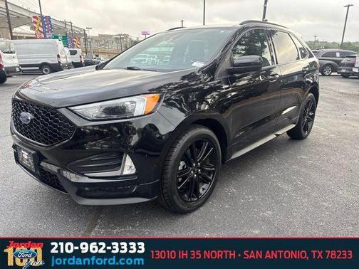 AGATE BLACK METALLIC 2023 Ford Edge ST Line