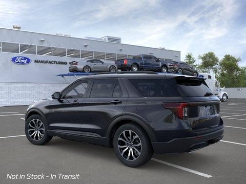 Agate Black Metallic 2026 Ford Explorer ST-Line