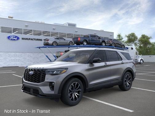 CARBONIZED GRAY METALLIC 2026 Ford Explorer ST-Line