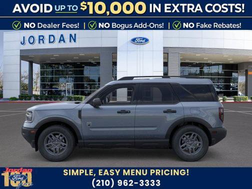 AZURE GRAY METALLIC TRI-COAT 2026 Ford Bronco Sport Big Bend