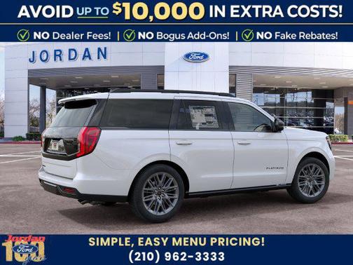 Star White Metallic Tri-Coat 2027 Ford Expedition Platinum