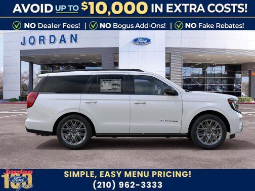 Star White Metallic Tri-Coat 2027 Ford Expedition Platinum