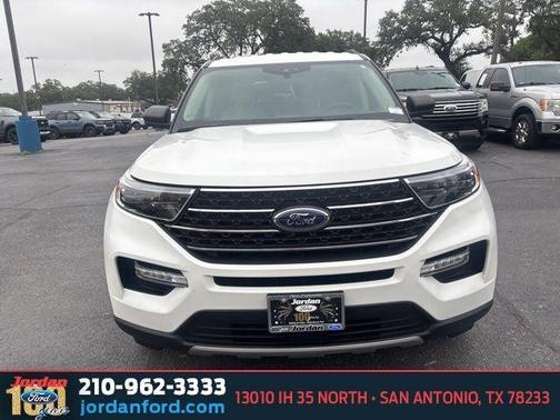 STAR WHITE MET TRI-COAT 2023 Ford Explorer XLT