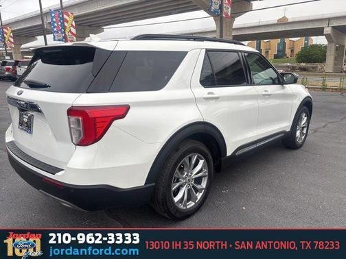 STAR WHITE MET TRI-COAT 2023 Ford Explorer XLT