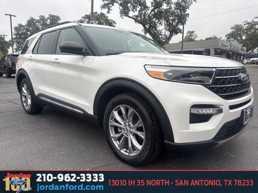 STAR WHITE MET TRI-COAT 2023 Ford Explorer XLT