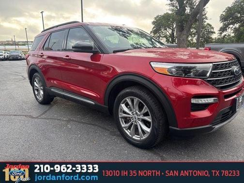 RAPID RED MET TINTED CC 2023 Ford Explorer XLT