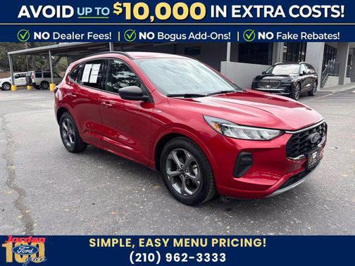 Rapid Red Metallic Tinted Clearcoat 2023 Ford Escape ST-Line