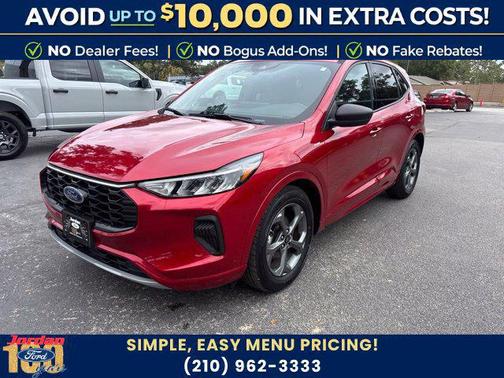 Rapid Red Metallic Tinted Clearcoat 2023 Ford Escape ST-Line