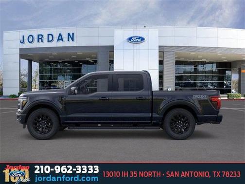 AGATE BLACK METALLIC 2025 Ford F-150 Lariat