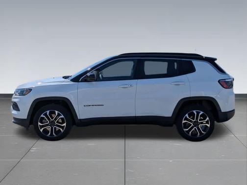 Bright White Clearcoat 2024 Jeep Compass Limited