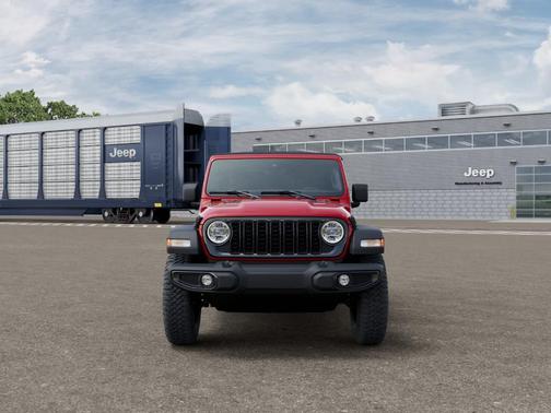 Firecracker Red Clearcoat 2026 Jeep Wrangler Sport