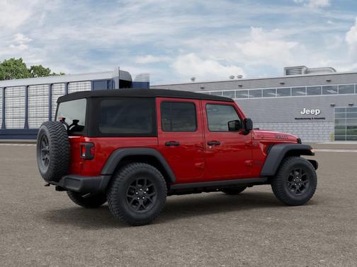 Firecracker Red Clearcoat 2026 Jeep Wrangler Sport