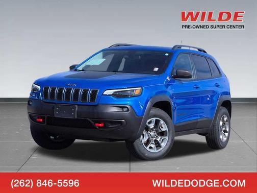 Hydro Blue Pearlcoat 2019 Jeep Cherokee Trailhawk