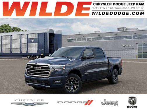 Blue Metallic 2026 RAM 1500 Laramie