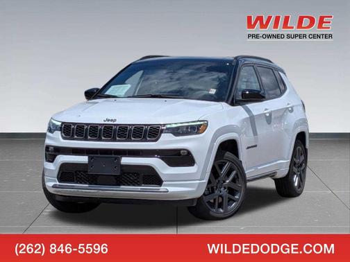 Bright White Clearcoat 2025 Jeep Compass Limited