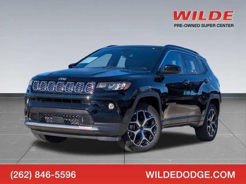 Diamond Black 2025 Jeep Compass Limited