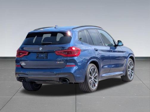 Phytonic Blue Metallic 2018 BMW X3 M40i