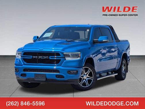 Hydro Blue Pearlcoat 2020 RAM 1500 Laramie