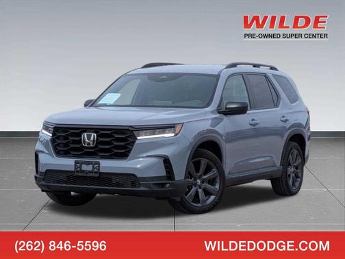 Sonic Gray Pearl 2023 Honda Pilot Sport