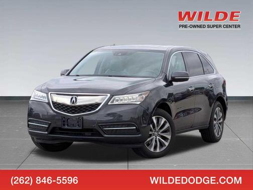 Gray 2016 Acura MDX