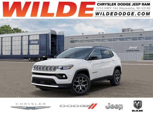 Bright White Clearcoat 2027 Jeep Compass Limited