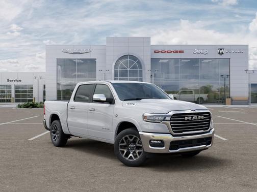 Bright White Clearcoat 2026 RAM 1500 Laramie