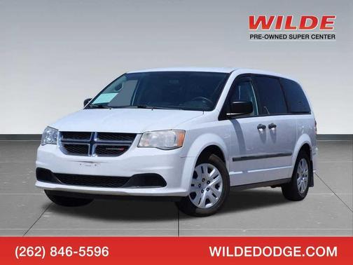 Bright White Clearcoat 2015 Dodge Grand Caravan AVP/SE