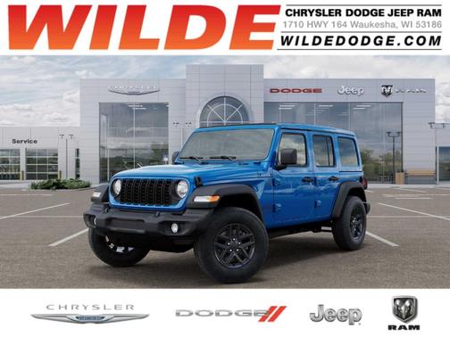 Hydro Blue Pearlcoat 2026 Jeep Wrangler Sport