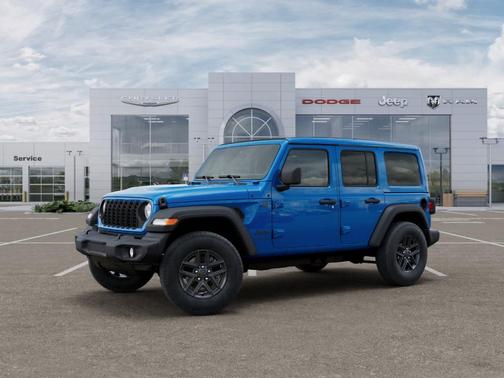 Hydro Blue Pearlcoat 2026 Jeep Wrangler Sport