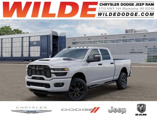 Bright White Clearcoat 2026 RAM 2500 Black Express