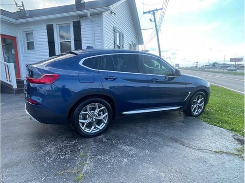 Phytonic Blue Metallic 2021 BMW X4 xDrive30i