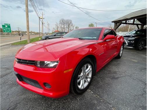 Red 2015 Chevrolet Camaro 2LS