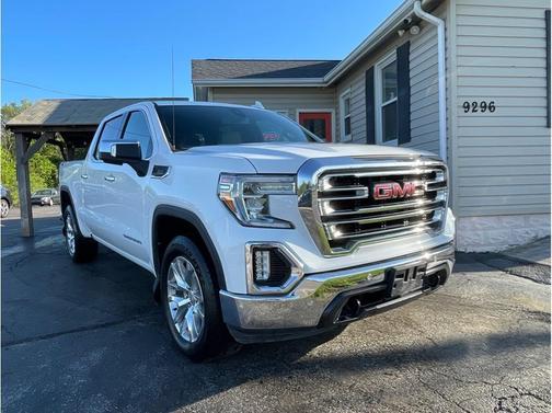 Summit White 2021 GMC Sierra 1500 SLT