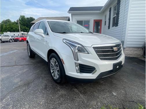 Crystal White Tricoat 2019 Cadillac XT5 Luxury