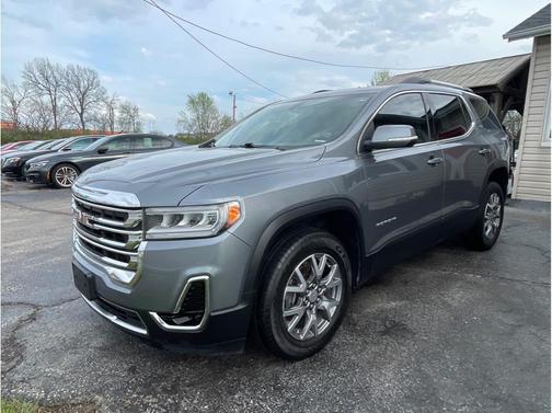 Satin Steel Metallic 2020 GMC Acadia FWD SLT