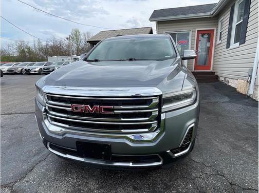 Satin Steel Metallic 2020 GMC Acadia FWD SLT