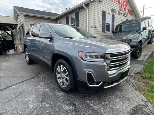 Satin Steel Metallic 2020 GMC Acadia FWD SLT