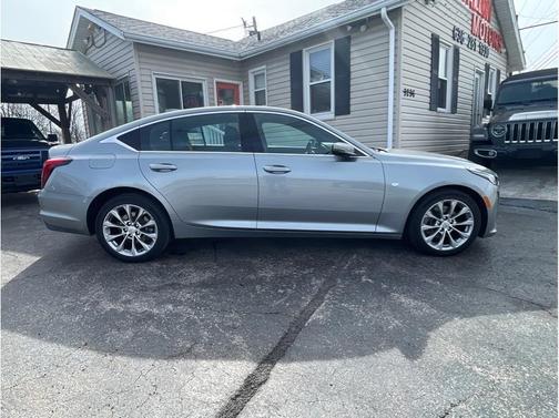 Argent Silver Metallic 2024 Cadillac CT5 Premium Luxury