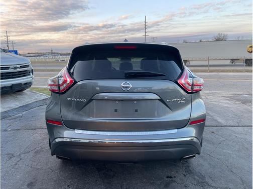 Gun Metallic 2016 Nissan Murano Platinum