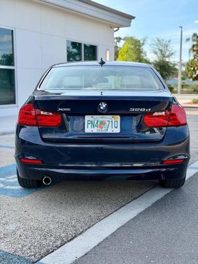 Blue 2015 BMW 328d xDrive