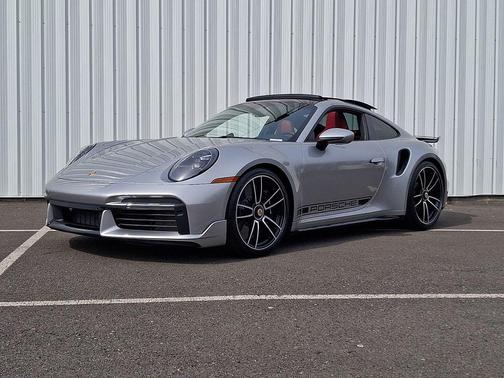 GT Silver Metallic 2024 Porsche 911 Turbo S
