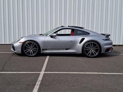 GT Silver Metallic 2024 Porsche 911 Turbo S