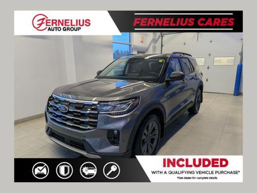 Carbonized Gray Metallic 2026 Ford Explorer Active SUV