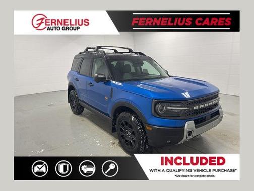 Velocity Blue Metallic 2025 Ford Bronco Sport Badlands SUV