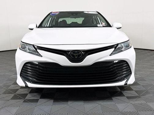 Super White 2020 Toyota Camry LE