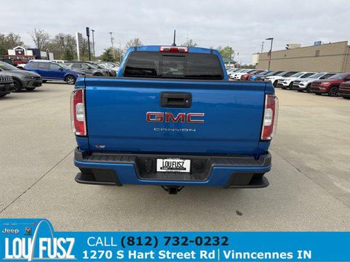Dynamic Blue Metallic 2022 GMC Canyon Elevation