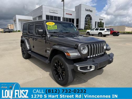 Granite Crystal Metallic Clearcoat 2021 Jeep Wrangler Unlimited 4xe Sahara
