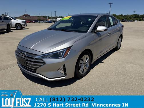 Stellar Silver 2020 Hyundai ELANTRA SEL