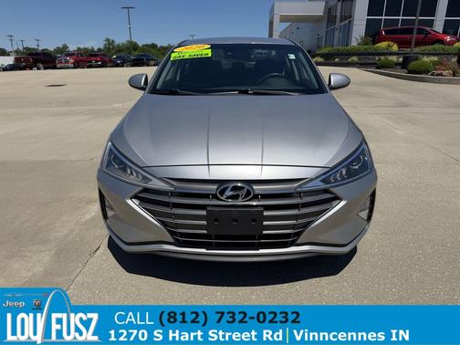 Stellar Silver 2020 Hyundai ELANTRA SEL